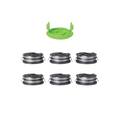 .065" Dual Line Auto-Feed Spool (6-Pack) +Spool Cover MegaBDM