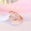One Arrow Through Heart Creative Heart-shaped Female Tide Ring MegaBDM