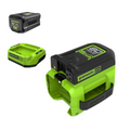 80V Cordless Battery 300 Watt Power Inverter, 2Ah Battery and Charger MegaBDM