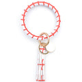 Christmas Pure Leather Key Creative Chain Bracelet - Tennis Rackets [White]] MegaBDM