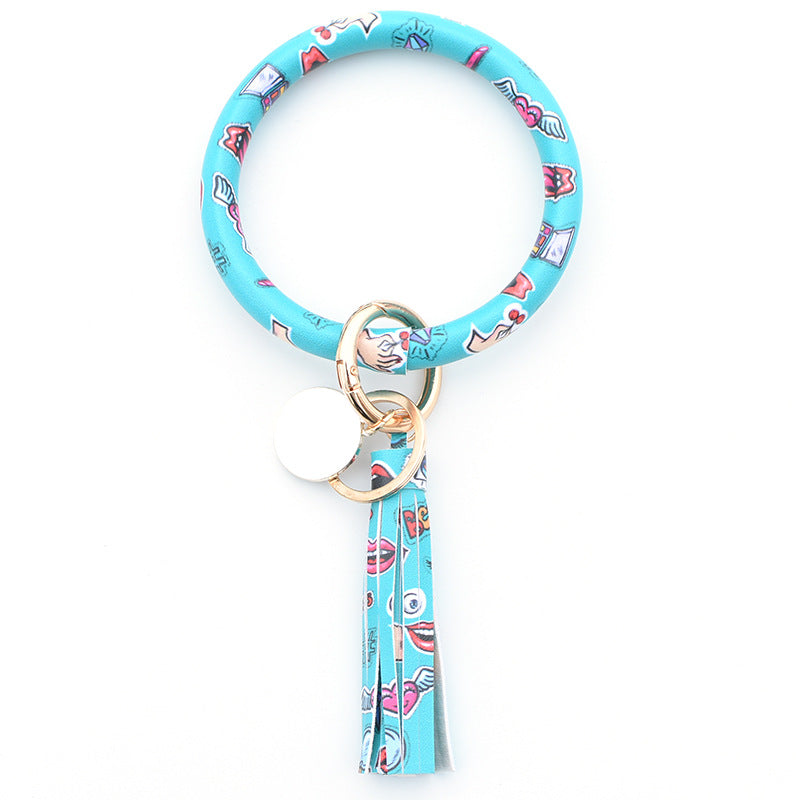 Christmas Pure Leather Key Creative Chain Bracelet - Cosmetics MegaBDM