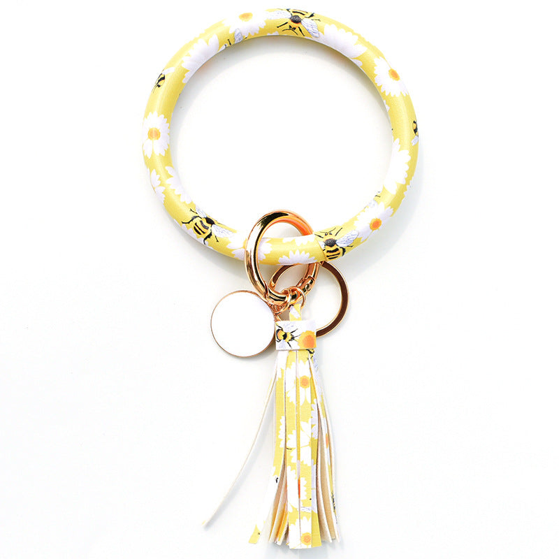 Christmas Pure Leather Key Creative Chain Bracelet - Bee MegaBDM