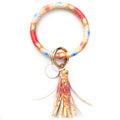 Christmas Pure Leather Key Creative Chain Bracelet - Tie-dye 4 MegaBDM