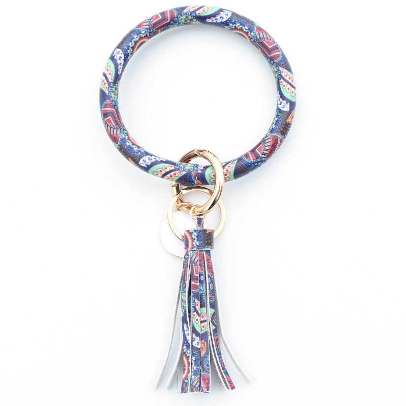 Christmas Pure Leather Key Creative Chain Bracelet - Bohemian Style MegaBDM