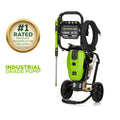 3100 PSI 2.1 GPM Cold Water Electric Pressure Washer MegaBDM