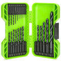 21 Piece Black Oxide Drilling Bit Set MegaBDM