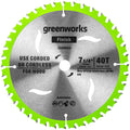 Greenworks 24V 7-1/4 " 40T Circular Saw Blades MegaBDM