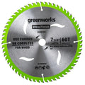 Greenworks 24V 7-1/4 " 60T Circular Saw Blades MegaBDM
