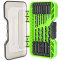 14 Piece Black Oxide Drilling Bit Set MegaBDM