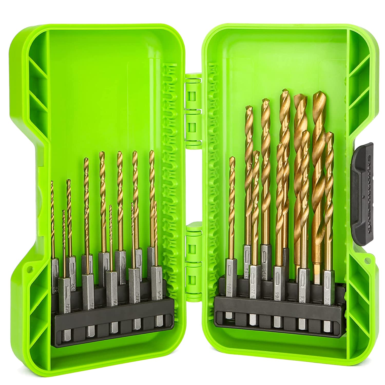 22 Piece Titanium Drilling Bit Set MegaBDM