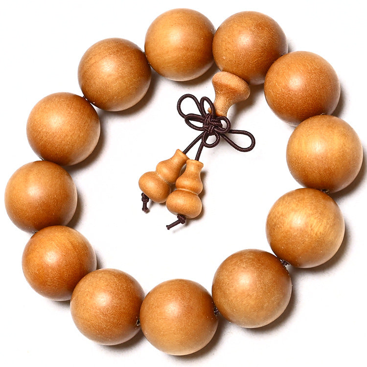 Women's & Men's Sandalwood Beads Rosary Couple Models Like Bracelets - Barbie Sandalwood 20mm * 12 PCs (Gourd Style) MegaBDM