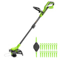 24V 12" Cordless Battery String Trimmer/Edger(Tool Only) MegaBDM