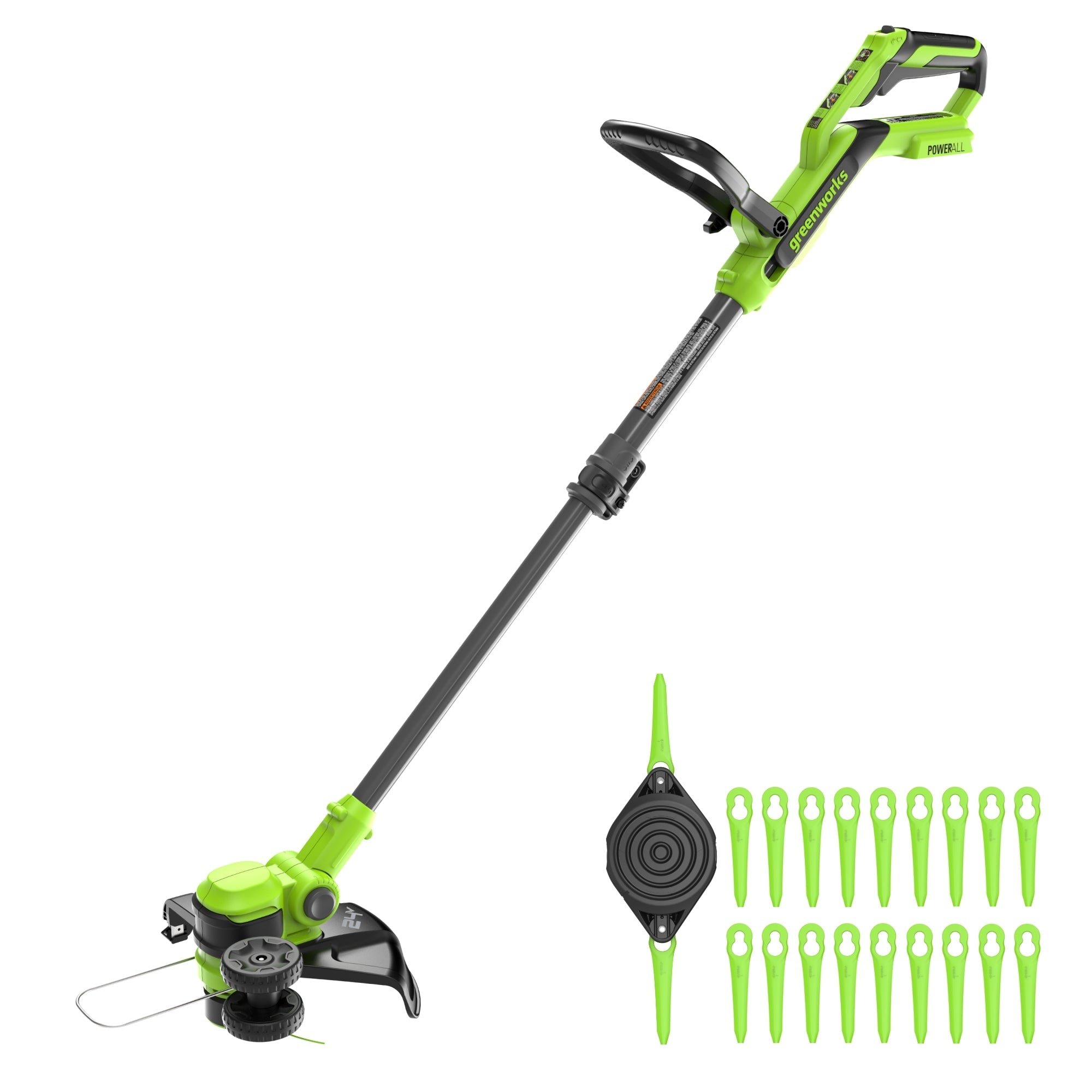 24V 12" Cordless Battery String Trimmer/Edger(Tool Only) MegaBDM