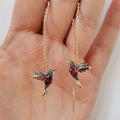 Colorful Bird Long Female Hummingbird Cute Small Ear Line MegaBDM