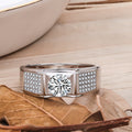 Men's Starry Artificial Diamond Karat Craft Solid Rings MegaBDM