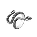 Comfortable Personality Retro Snake Titanium Steel Rings MegaBDM