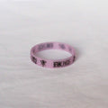 Engraved Gravure Cartoon Silicone One Piece Bracelets - Luminous Purple MegaBDM