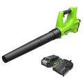 OPEN BOX 24V Cordless 330 CFM Axial Blower: 2.0 Ah Battery and Charger MegaBDM