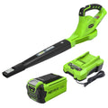 40V 135 CFM Cordless Battery Leaf Blower: 2.0 Ah Battery and Charger MegaBDM