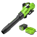 60V 630CFM Cordless Battery Blower: 2.5 Ah Battery and 3A Charger MegaBDM