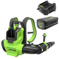 80V 750 CFM Cordless Battery Single Port Backpack Blower, 8Ah Battery and 6A Charger MegaBDM