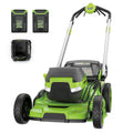 60V 21" Cordless Battery Self-Propelled Mower: (2) 5Ah Battery and 6A Rapid Charger, LM2156S MegaBDM