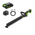 24V 22" Brushless (1.1" Cutting Capacity) Hedge Trimmer: 2.0Ah Battery and 30W Charger MegaBDM