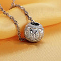 Audi Bead For Stocking Festival Elegant Sier Pendants - White Gold Color 8M [without Chain]] MegaBDM