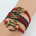 Boat Anchor Infinite Eight Layered Retro Bracelets - 5 MegaBDM