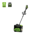 40V 12" Cordless Battery LED Snow Shovel: 4.0 Ah Battery and Charger MegaBDM