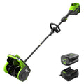 80V 12" Cordless Battery LED Snow Shovel: 4.0 Ah Battery and 6A Charger MegaBDM