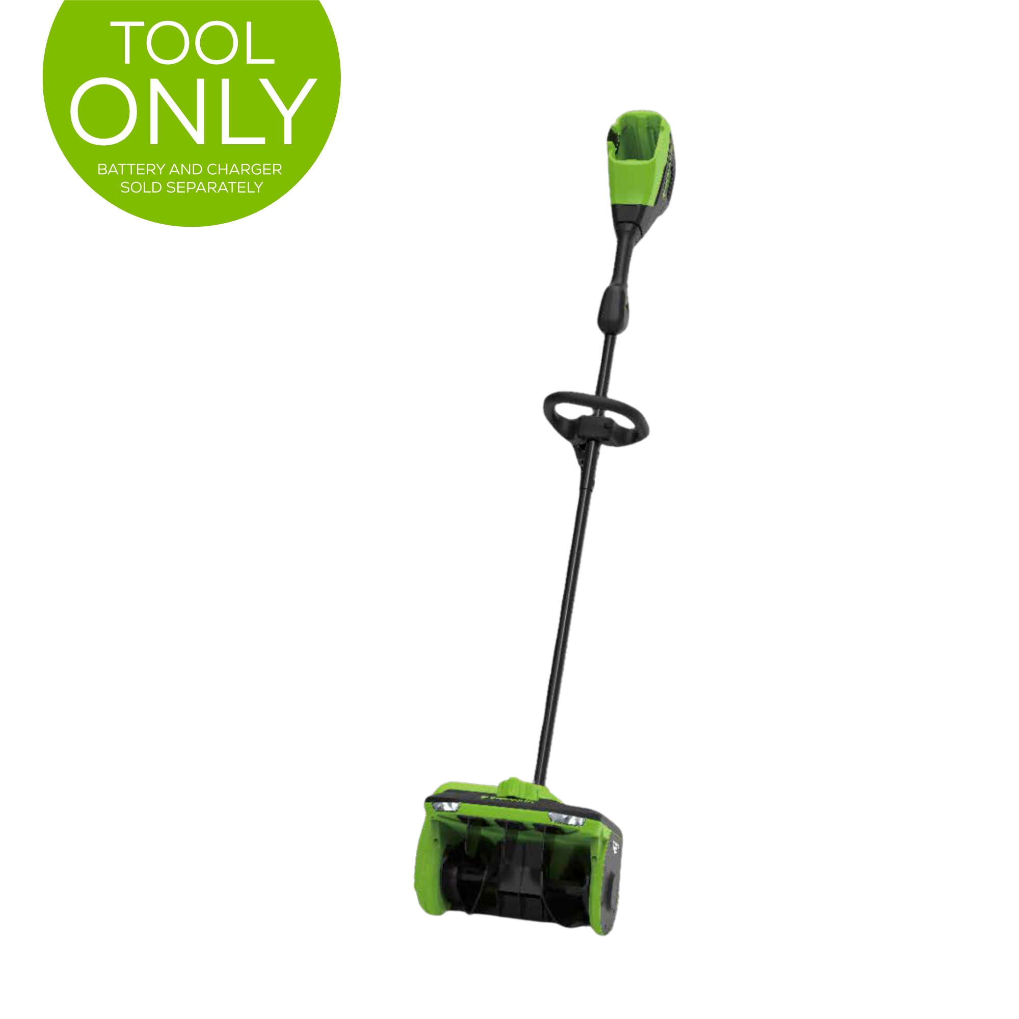 80V 12" Cordless Battery LED Snow Shovel, Directional Vanes (Tool Only) MegaBDM