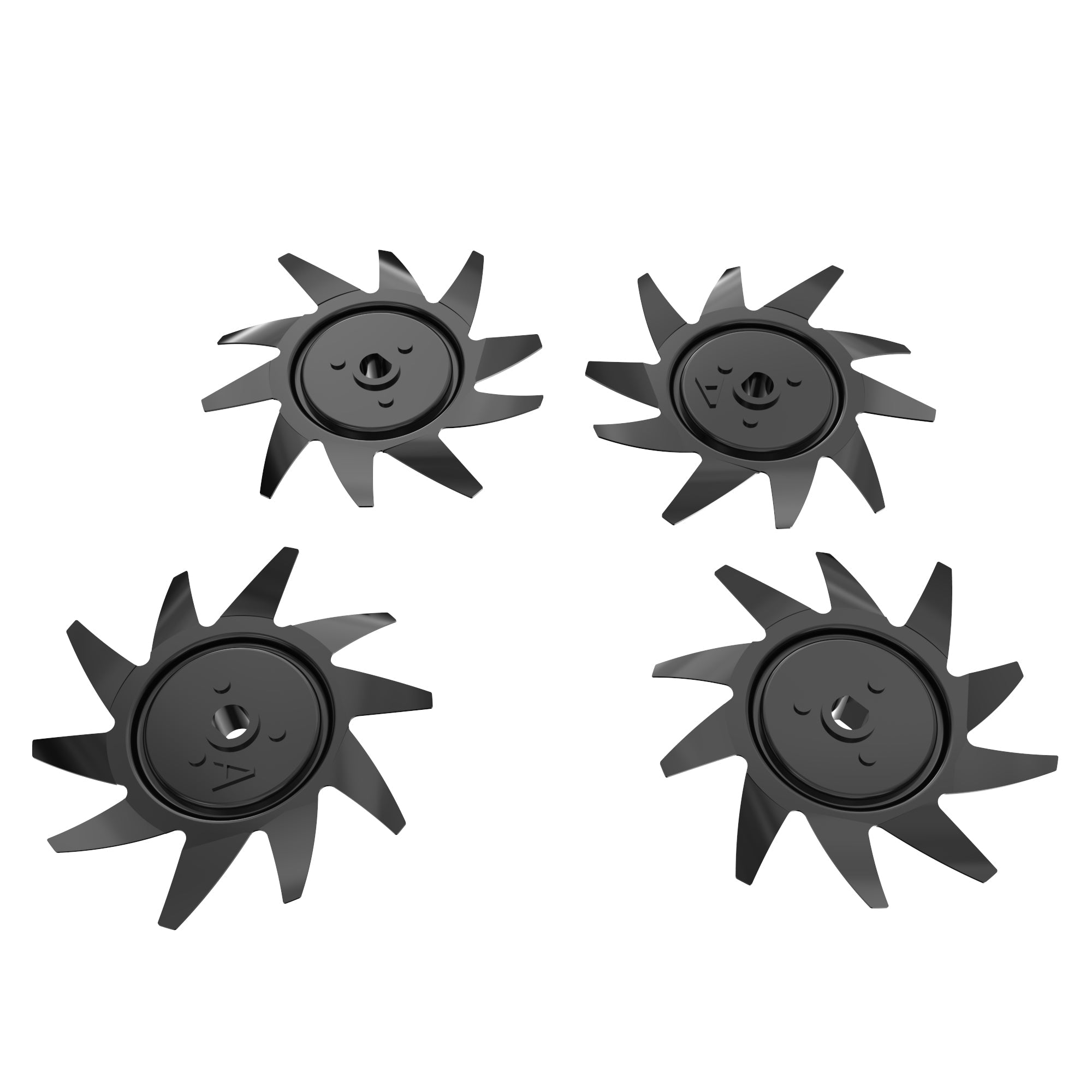 10" Replacement Cultivator / Tiller Tines (4 Pack) MegaBDM