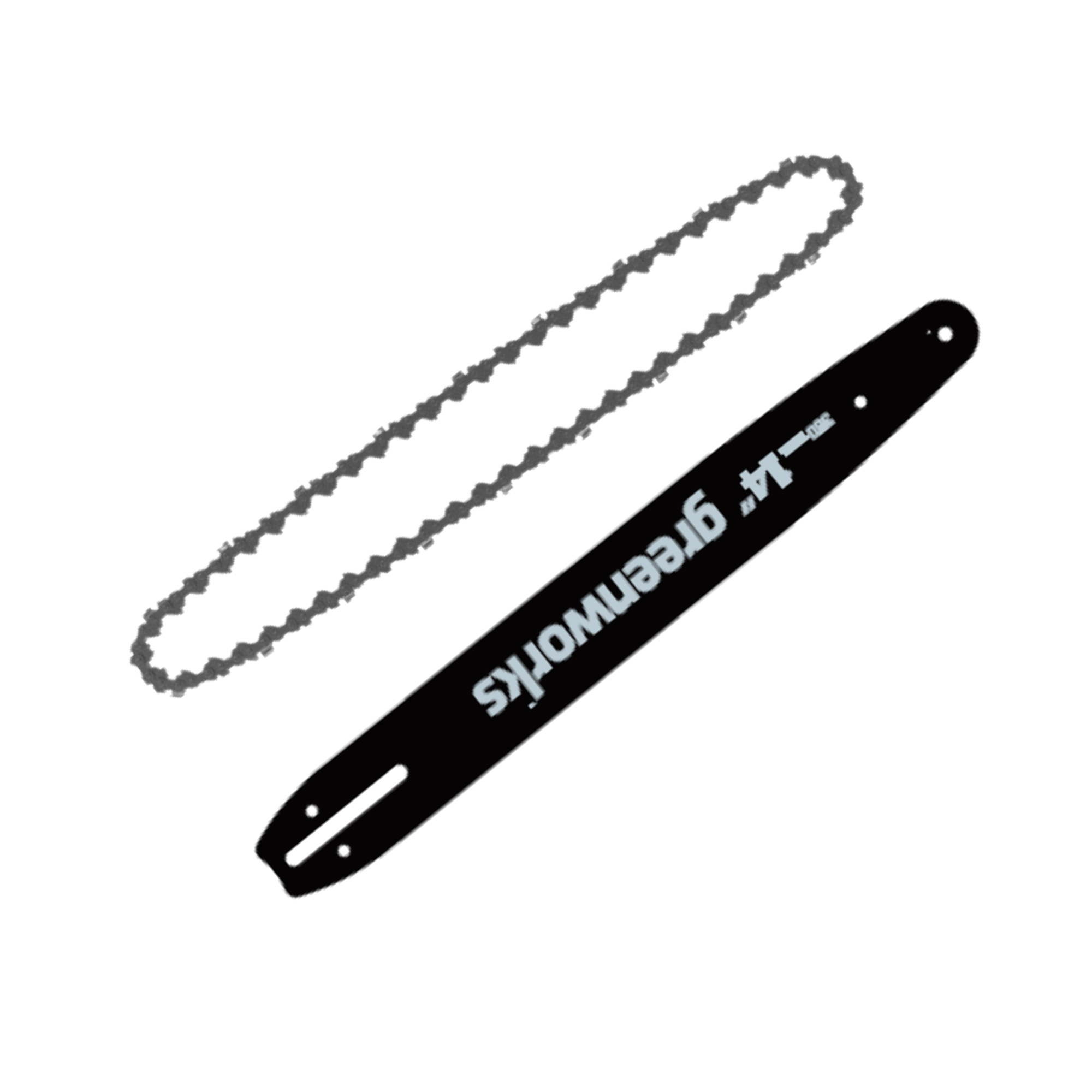 14" Replacement Chainsaw Chain and Bar Combo Kit, 3/8" Pitch, .050" Chain Gauge and 52 DL MegaBDM