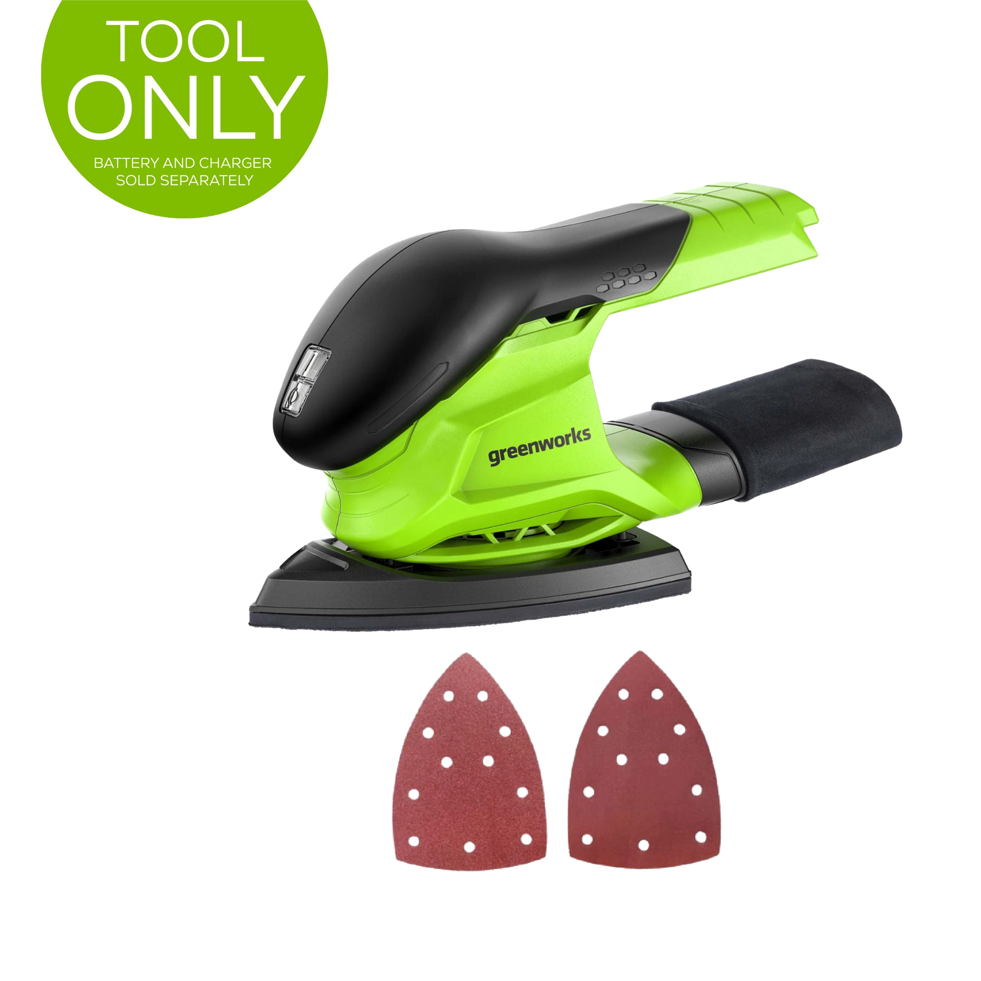 24V Cordless Battery Corner Finishing Sander (Tool Only) MegaBDM