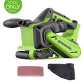 24V 3in x 18in Brushless Cordless Belt Sander and Dust Bag(Tool Only) MegaBDM