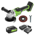 24V 4.5" Cordless Battery Angle Grinder w/ 4.0Ah Battery & Charger MegaBDM