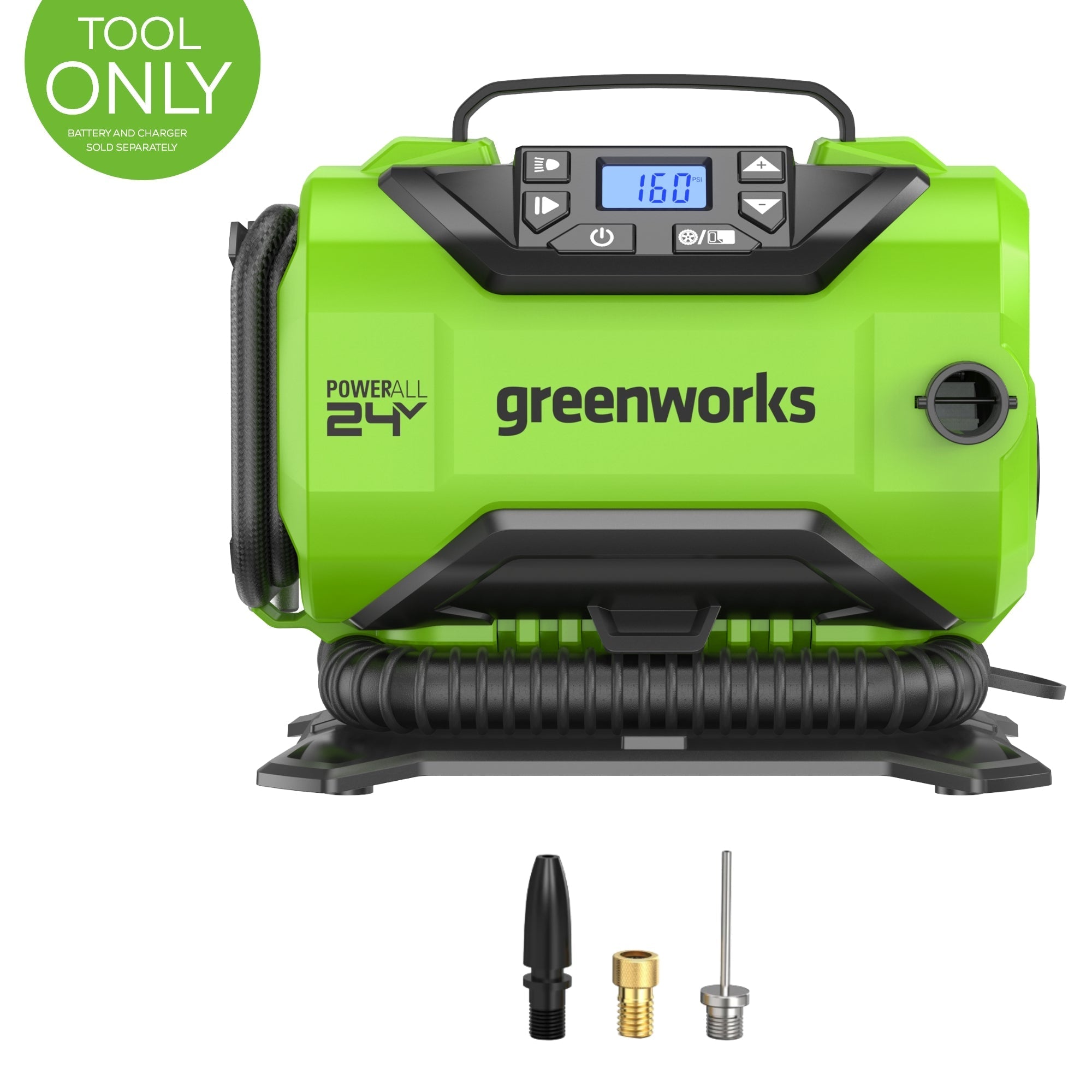 24V Cordless Battery Inflator (Tool Only) MegaBDM