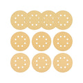 10PC 5" 8-Hole Hook and Loop Sanding Discs Pad Kit Random Orbit Sandpaper MegaBDM