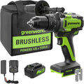 24V 1/2" 1240 in/lbs Hammer Drill: 4.0 Ah Battery and Charger MegaBDM