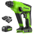 24V SDS 1.2J Brushless Rotary Hammer Drill w/ 4.0Ah Battery and Charger MegaBDM