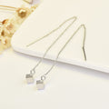 Stars Triangle Round Long Pearl Geometric String Earrings - NN019 MegaBDM