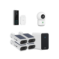 4K SolarCam P1 Max with aosuCortex System + Video Doorbell Pro + IndoorCam P1 Pro - 4-Cam Kit + Video Doorbell Pro + IndoorCam P1 Pro MegaBDM