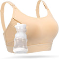 momcozy Hands Free Pumping Bra, Adjustable Breast-Pumps Holding Bra, Pumping & Nursing in One MegaBDM