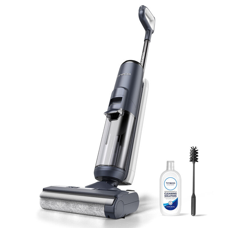 Tineco FLOOR ONE S5 Smart Cordless Wet-Dry Vacuum Cleaner and Mop for Hard Floors, Digital Display, Long Run Time, Great for Sticky Messes and Pet Hair, Space-Saving Design MegaBDM