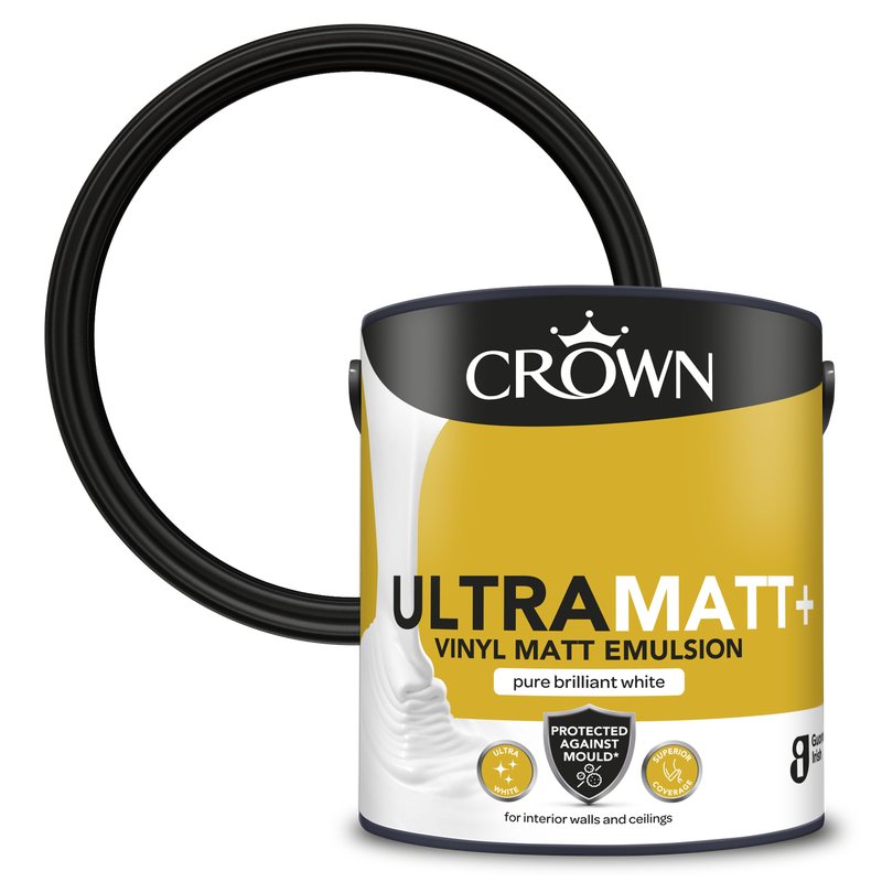 Crown Ultramatt Plus Pure Brilliant White 2.5l MegaBDM