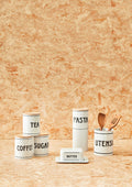 Maison by Premier Grocer White Metal Sugar Canister MegaBDM