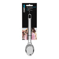 Chef Aid Stainless Steel Ice Cream Scoop, High grade Stainless Steel scoop, Perfect for frozen gelato, sorbet and cookie dough, fitted with easy store hanging loop, Dishwasher safe MegaBDM
