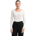 Calvin Klein Women's Cotton Knit Sweater - Tofu MegaBDM