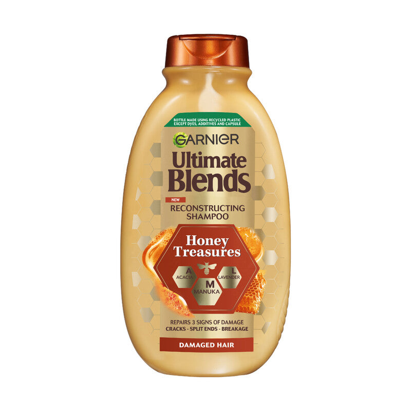 Garnier Ultimate Blends Honey Treasures Shampoo 400ml MegaBDM